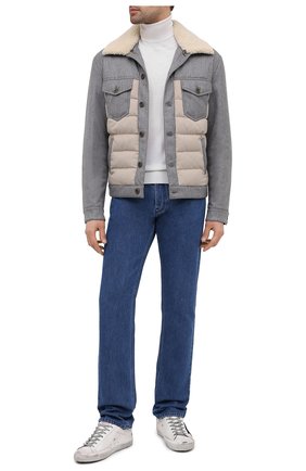 Мужские кожаные кеды superstar GOLDEN GOOSE DELUXE BRAND белого цвета по цене 39750 руб., арт. GMF00101.F000581 | Фото 2 Мужские кожаные кеды superstar GOLDEN GOOSE DELUXE BRAND белого цвета, арт. GMF00101.F000581 | Фото 2
