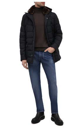 Мужской шерстяная водолазка CORNELIANI коричневого цвета по цене 35850 руб., арт. 86M523-0825126/00 | Фото 2 Мужской шерстяная водолазка CORNELIANI коричневого цвета, арт. 86M523-0825126/00 | Фото 2
