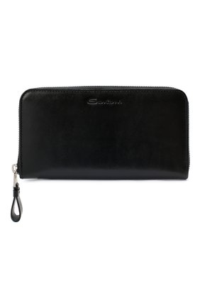 Мужской кожаное портмоне SANTONI темно-синего цвета по цене 38450 руб., арт. UFPPA1427F0-AVVDU59 | Фото 1 Мужской кожаное портмоне SANTONI темно-синего цвета, арт. UFPPA1427F0-AVVDU59 | Фото 1