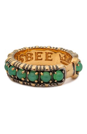 Женское кольцо small bubbles QUEENSBEE разноцветного цвета по цене 40040 руб., арт. 102139/6,00 | Фото 2 Женское кольцо small bubbles QUEENSBEE разноцветного цвета, арт. 102139/6,00 | Фото 2