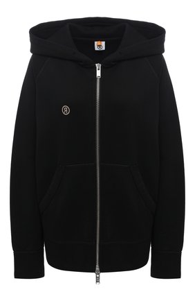 Женский хлопковая толстовка TOSKVA черного цвета по цене 19600 руб., арт. ZIP hoodie-HZ.U.001-W21-F5-900-100 | Фото 1 Женский хлопковая толстовка TOSKVA черного цвета, арт. ZIP hoodie-HZ.U.001-W21-F5-900-100 | Фото 1