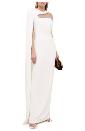 Женское платье STELLA MCCARTNEY белого цвета по цене 399500 руб., арт. 602003/SNA28 | Фото 2 Женское платье STELLA MCCARTNEY белого цвета, арт. 602003/SNA28 | Фото 2
