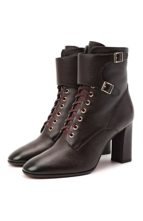Женские кожаные ботильоны SANTONI коричневого цвета по цене 72850 руб., арт. WTRB59071HI2A0TDT40 | Фото 1 Женские кожаные ботильоны SANTONI коричневого цвета, арт. WTRB59071HI2A0TDT40 | Фото 1