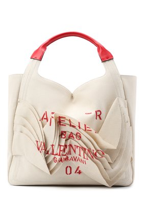 Женский сумка-шопер valentino garavani atelier medium VALENTINO бежевого цвета по цене 175000 руб., арт. UW0B0H90/AYY | Фото 1 Женский сумка-шопер valentino garavani atelier medium VALENTINO бежевого цвета, арт. UW0B0H90/AYY | Фото 1