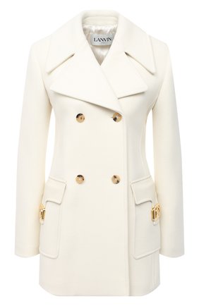 Женский шерстяной жакет LANVIN белого цвета по цене 243500 руб., арт. RW-JA737K-4724-H20 | Фото 1 Женский шерстяной жакет LANVIN белого цвета, арт. RW-JA737K-4724-H20 | Фото 1