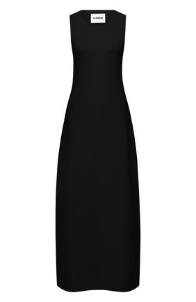Женское платье JIL SANDER черного цвета по цене 179000 руб., арт. JSWR754336-WRY29028 | Фото 1 Женское платье JIL SANDER черного цвета, арт. JSWR754336-WRY29028 | Фото 1