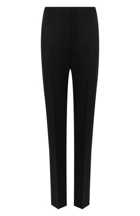 Женские шерстяные брюки JIL SANDER черного цвета по цене 69950 руб., арт. JSWR305720-WR202500 | Фото 1 Женские шерстяные брюки JIL SANDER черного цвета, арт. JSWR305720-WR202500 | Фото 1
