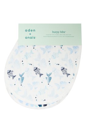 Детский комплект из двух нагрудников ADEN+ANAIS разноцветного цвета по цене 2180 руб., арт. ABBC20002 | Фото 1 Детский комплект из двух нагрудников ADEN+ANAIS разноцветного цвета, арт. ABBC20002 | Фото 1