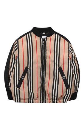Детского комплект из парки и бомбера BURBERRY бежевого цвета по цене 61850 руб., арт. 8032748 | Фото 2 Детского комплект из парки и бомбера BURBERRY бежевого цвета, арт. 8032748 | Фото 2