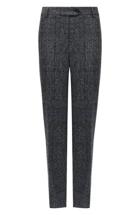 Женские шерстяные брюки KITON синего цвета по цене 99500 руб., арт. D50113K05T31 | Фото 1 Женские шерстяные брюки KITON синего цвета, арт. D50113K05T31 | Фото 1