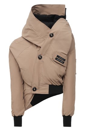 Женский пуховая куртка y/project x canada goose Y/PROJECT бежевого цвета по цене 152000 руб., арт. YPCGJACK1 F230 | Фото 1 Женский пуховая куртка y/project x canada goose Y/PROJECT бежевого цвета, арт. YPCGJACK1 F230 | Фото 1