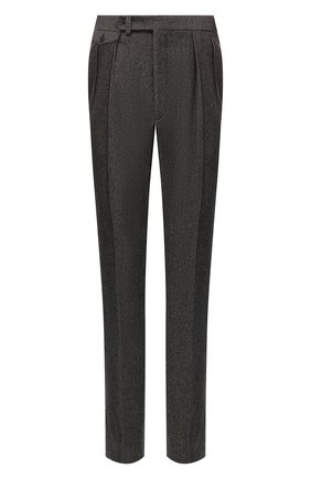 Мужские шерстяные брюки RALPH LAUREN коричневого цвета по цене 99950 руб., арт. 798821392 | Фото 1 Мужские шерстяные брюки RALPH LAUREN коричневого цвета, арт. 798821392 | Фото 1 (Материал подклада: Купро; Материал внешний: Шерсть; Длина (брюки, джинсы): Стандартные; Случай: Повседневный; Стили: Кэжуэл)
