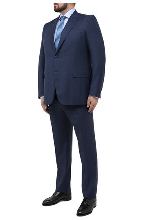 Мужской шерстяной костюм CANALI темно-синего цвета по цене 146000 руб., арт. 11280/10/BF00067/60-64 | Фото 1 Мужской шерстяной костюм CANALI темно-синего цвета, арт. 11280/10/BF00067/60-64 | Фото 1