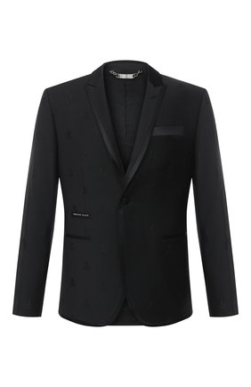 Мужской пиджак PHILIPP PLEIN черного цвета по цене 195750 руб., арт. A20C MRF1286 PTE003N | Фото 1 Мужской пиджак PHILIPP PLEIN черного цвета, арт. A20C MRF1286 PTE003N | Фото 1