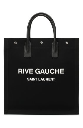 Мужская текстильная сумка-тоут noe SAINT LAURENT черно-белого цвета по цене 87650 руб., арт. 632539/96N9E | Фото 1 Мужская текстильная сумка-тоут noe SAINT LAURENT черно-белого цвета, арт. 632539/96N9E | Фото 1