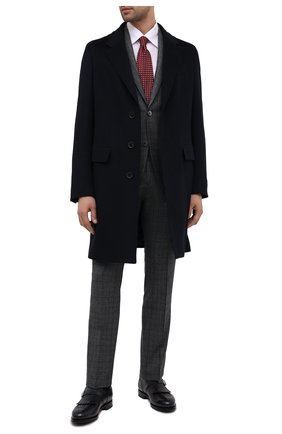 Мужские кожаные монки SANTONI синего цвета по цене 132500 руб., арт. MCCG13976MJ3YNGCU59 | Фото 2 Мужские кожаные монки SANTONI синего цвета, арт. MCCG13976MJ3YNGCU59 | Фото 2