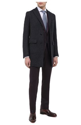 Мужские кожаные оксфорды SANTONI бордового цвета по цене 99500 руб., арт. MCCR11732MC1HPHRQ44 | Фото 2 Мужские кожаные оксфорды SANTONI бордового цвета, арт. MCCR11732MC1HPHRQ44 | Фото 2