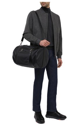 Мужская текстильная дорожная сумка TOD’S темно-синего цвета по цене 124500 руб., арт. XBMTRVK04000YW | Фото 2 Мужская текстильная дорожная сумка TOD’S темно-синего цвета, арт. XBMTRVK04000YW | Фото 2