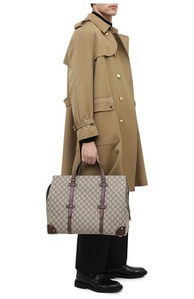 Мужская дорожная сумка GUCCI бежевого цвета по цене 187000 руб., арт. 626355/92TDN | Фото 2 Мужская дорожная сумка GUCCI бежевого цвета, арт. 626355/92TDN | Фото 2