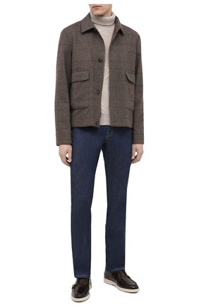 Мужские ботинки из кожи аллигатора SANTONI PRECIOUS темно-коричневого цвета по цене 438500 руб., арт. MPDT17189PCUECW0T50/AMIS | Фото 2 Мужские ботинки из кожи аллигатора SANTONI PRECIOUS темно-коричневого цвета, арт. MPDT17189PCUECW0T50/AMIS | Фото 2