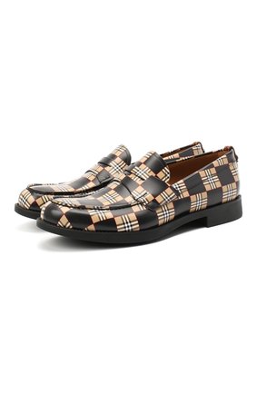 Мужские кожаные пенни-лоферы BURBERRY разноцветного цвета по цене 52200 руб., арт. 8031039 | Фото 1 Мужские кожаные пенни-лоферы BURBERRY разноцветного цвета, арт. 8031039 | Фото 1