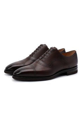 Мужские кожаные оксфорды scotch BALLY коричневого цвета по цене 66550 руб., арт. SC0TCH/622 | Фото 1 Мужские кожаные оксфорды scotch BALLY коричневого цвета, арт. SC0TCH/622 | Фото 1