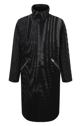 Мужской пальто из шерсти и кашемира ZEGNA COUTURE черного цвета по цене 599500 руб., арт. CVV63/8V151 | Фото 1 Мужской пальто из шерсти и кашемира ZEGNA COUTURE черного цвета, арт. CVV63/8V151 | Фото 1