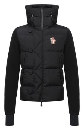 Мужская комбинированный кардиган MONCLER GRENOBLE черного цвета по цене 77600 руб., арт. F2-097-9B508-00-A9558 | Фото 1 Мужская комбинированный кардиган MONCLER GRENOBLE черного цвета, арт. F2-097-9B508-00-A9558 | Фото 1