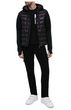 Мужская комбинированная толстовка berzin MONCLER GRENOBLE черного цвета по цене 73300 руб., арт. F2-097-9B500-00-C9043 | Фото 2 Мужская комбинированная толстовка berzin MONCLER GRENOBLE черного цвета, арт. F2-097-9B500-00-C9043 | Фото 2