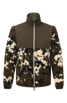 Мужская двусторонняя толстовка MONCLER хаки цвета по цене 77000 руб., арт. F2-091-8G605-00-809JZ | Фото 1 Мужская двусторонняя толстовка MONCLER хаки цвета, арт. F2-091-8G605-00-809JZ | Фото 1