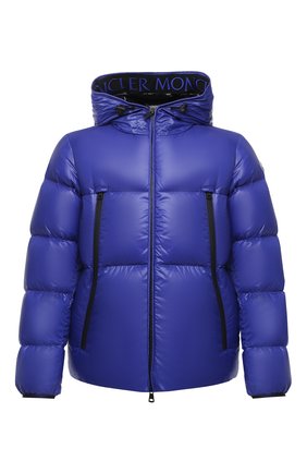 Мужская пуховая куртка MONCLER синего цвета по цене 117800 руб., арт. F2-091-1A51B-00-68950 | Фото 1 Мужская пуховая куртка MONCLER синего цвета, арт. F2-091-1A51B-00-68950 | Фото 1