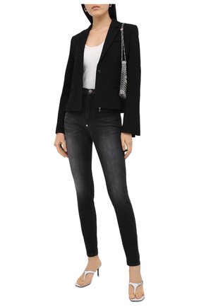 Женские джинсы PHILIPP PLEIN черного цвета по цене 41550 руб., арт. A20C WDT1472 PDE004N | Фото 2 Женские джинсы PHILIPP PLEIN черного цвета, арт. A20C WDT1472 PDE004N | Фото 2