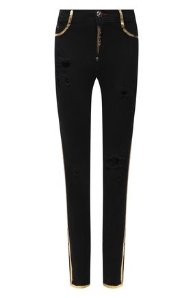 Женские джинсы PHILIPP PLEIN черного цвета по цене 57420 руб., арт. A20C WDT1480 PDE004N | Фото 1 Женские джинсы PHILIPP PLEIN черного цвета, арт. A20C WDT1480 PDE004N | Фото 1