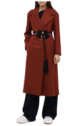 Женский текстильный пояс GIORGIO ARMANI черного цвета по цене 88550 руб., арт. Y1I232/YFZ8Y | Фото 2 Женский текстильный пояс GIORGIO ARMANI черного цвета, арт. Y1I232/YFZ8Y | Фото 2