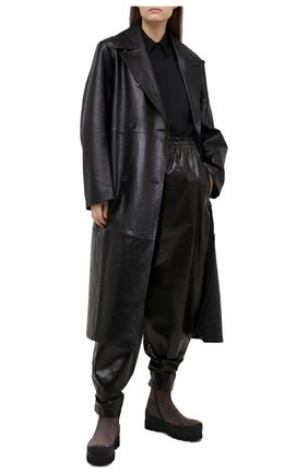 Женские замшевые ботинки ANN DEMEULEMEESTER коричневого цвета по цене 63850 руб., арт. 2002-2926-P-362-020 | Фото 2 Женские замшевые ботинки ANN DEMEULEMEESTER коричневого цвета, арт. 2002-2926-P-362-020 | Фото 2