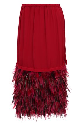 Женская юбка DRIES VAN NOTEN фуксия цвета по цене 77000 руб., арт. 202-10842-1430 | Фото 1 Женская юбка DRIES VAN NOTEN фуксия цвета, арт. 202-10842-1430 | Фото 1