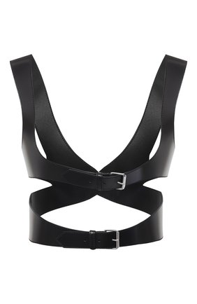 Женский кожаная портупея ALEXANDER MCQUEEN черного цвета по цене 137500 руб., арт. 641700/Q5AEC | Фото 1 Женский кожаная портупея ALEXANDER MCQUEEN черного цвета, арт. 641700/Q5AEC | Фото 1