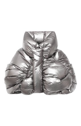 Женский пуховая куртка moncler + rick owens RICK OWENS серебряного цвета по цене 133000 руб., арт. MW20F0001/C0634 | Фото 1 Женский пуховая куртка moncler + rick owens RICK OWENS серебряного цвета, арт. MW20F0001/C0634 | Фото 1