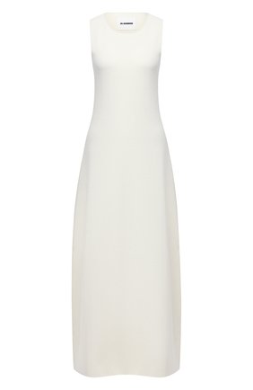 Женское платье JIL SANDER белого цвета по цене 179000 руб., арт. JSWR754336-WRY29028 | Фото 1 Женское платье JIL SANDER белого цвета, арт. JSWR754336-WRY29028 | Фото 1