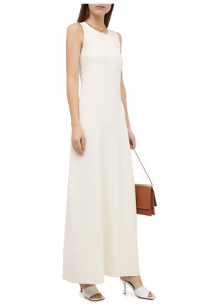 Женское платье JIL SANDER белого цвета по цене 179000 руб., арт. JSWR754336-WRY29028 | Фото 2 Женское платье JIL SANDER белого цвета, арт. JSWR754336-WRY29028 | Фото 2