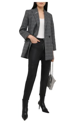 Женские кожаные брюки ZADIG&VOLTAIRE черного цвета по цене 89950 руб., арт. WJCC1403F | Фото 2 Женские кожаные брюки ZADIG&VOLTAIRE черного цвета, арт. WJCC1403F | Фото 2