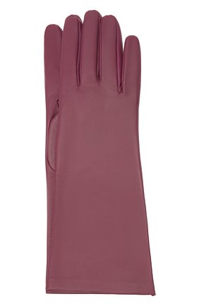 Женские кожаные перчатки SAINT LAURENT розового цвета по цене 38150 руб., арт. 639505/3YA26 | Фото 1 Женские кожаные перчатки SAINT LAURENT розового цвета, арт. 639505/3YA26 | Фото 1