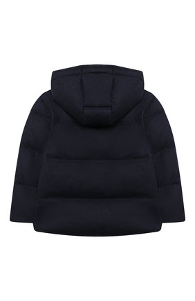 Детский пуховая куртка BRUNELLO CUCINELLI синего цвета по цене 137500 руб., арт. BM428J303A | Фото 2 Детский пуховая куртка BRUNELLO CUCINELLI синего цвета, арт. BM428J303A | Фото 2