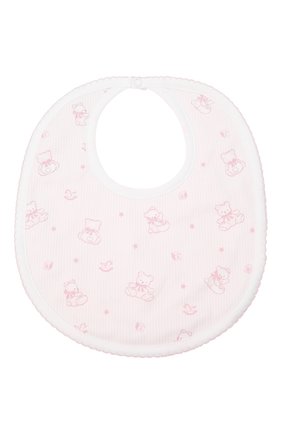 Детский хлопковый нагрудник KISSY KISSY розового цвета по цене 1295 руб., арт. KG3052460 | Фото 1 Детский хлопковый нагрудник KISSY KISSY розового цвета, арт. KG3052460 | Фото 1