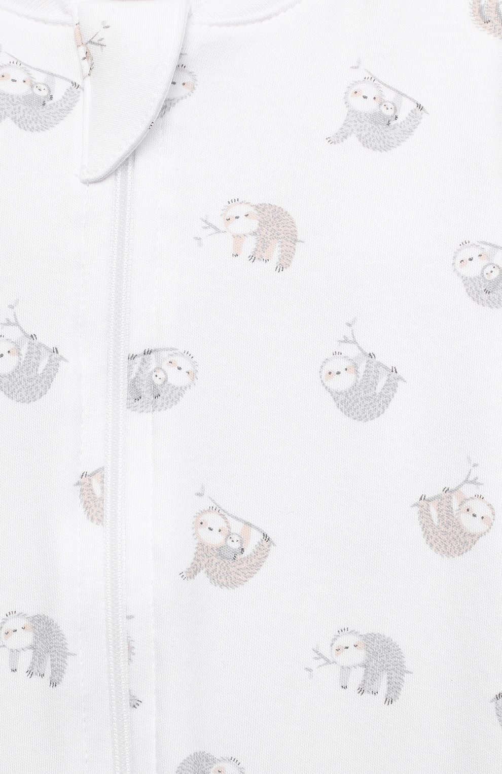 Детский хлопковый комбинезон KISSY KISSY серого цвета по цене 4540 руб., арт. KNQ04732N | Фото 3 Детский хлопковый комбинезон KISSY KISSY серого цвета, арт. KNQ04732N | Фото 3