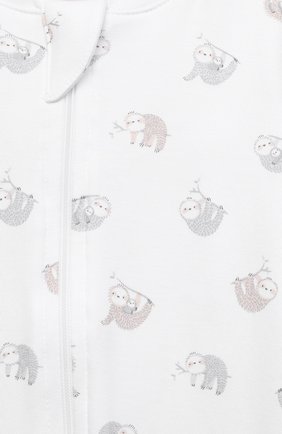 Детский хлопковый комбинезон KISSY KISSY серого цвета по цене 4540 руб., арт. KNQ04732N | Фото 3 Детский хлопковый комбинезон KISSY KISSY серого цвета, арт. KNQ04732N | Фото 3