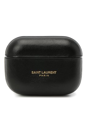 Мужской чехол для airpods pro SAINT LAURENT черного цвета по цене 20950 руб., арт. 641954/007TJ | Фото 1 Мужской чехол для airpods pro SAINT LAURENT черного цвета, арт. 641954/007TJ | Фото 1