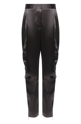 Женские шелковые брюки GIORGIO ARMANI серого цвета по цене 146500 руб., арт. 0SHPP0CF/T01IE | Фото 1 Женские шелковые брюки GIORGIO ARMANI серого цвета, арт. 0SHPP0CF/T01IE | Фото 1