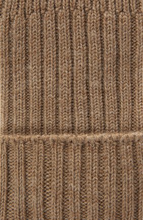 Женские шерстяные носки FALKE светло-коричневого цвета, арт. 47520 | Фото 2 (Материал внешний: Шерсть, Синтетический материал)