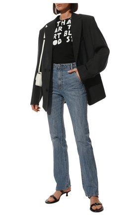 Женская хлопковая футболка MAISON MARGIELA черного цвета по цене 29050 руб., арт. S51GC0427/S22816 | Фото 2 Женская хлопковая футболка MAISON MARGIELA черного цвета, арт. S51GC0427/S22816 | Фото 2